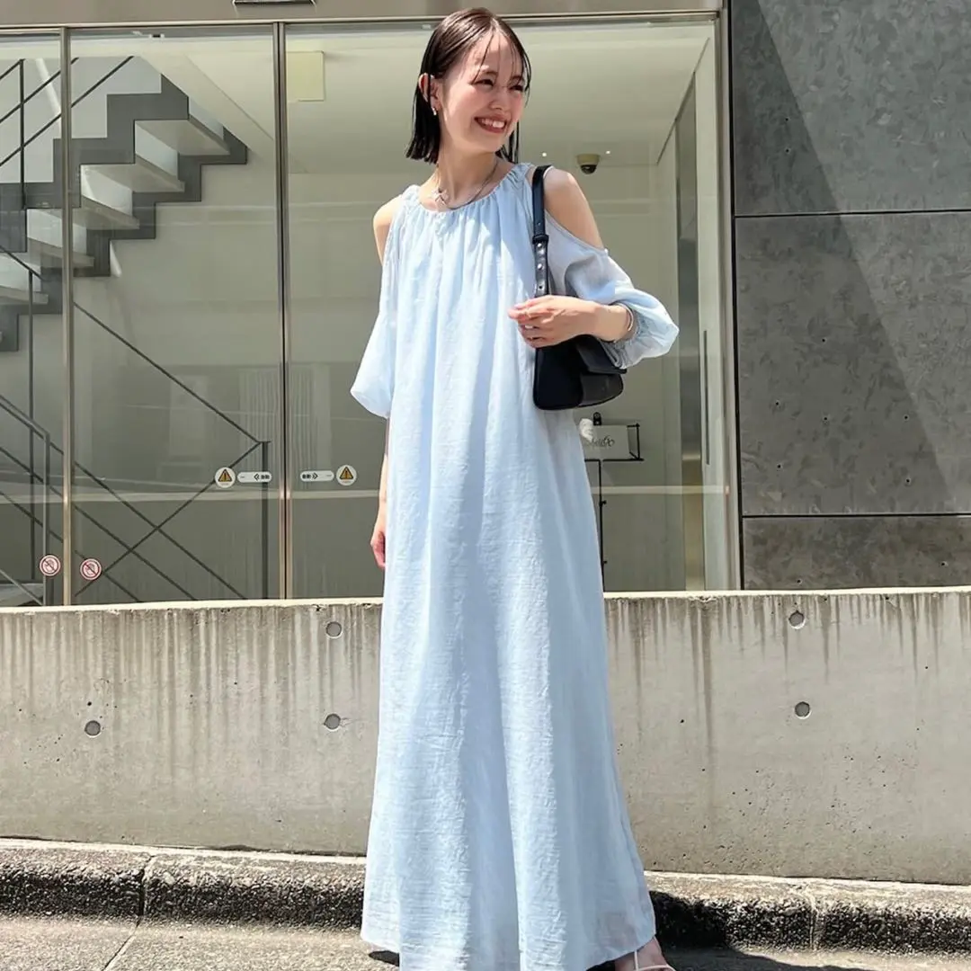 ミスティック　mystic カットオフショルダー　肩開き　ロング　ワンピース　2 肩あき2WAYワンピース | mystic(ミスティック)レディース | PAL