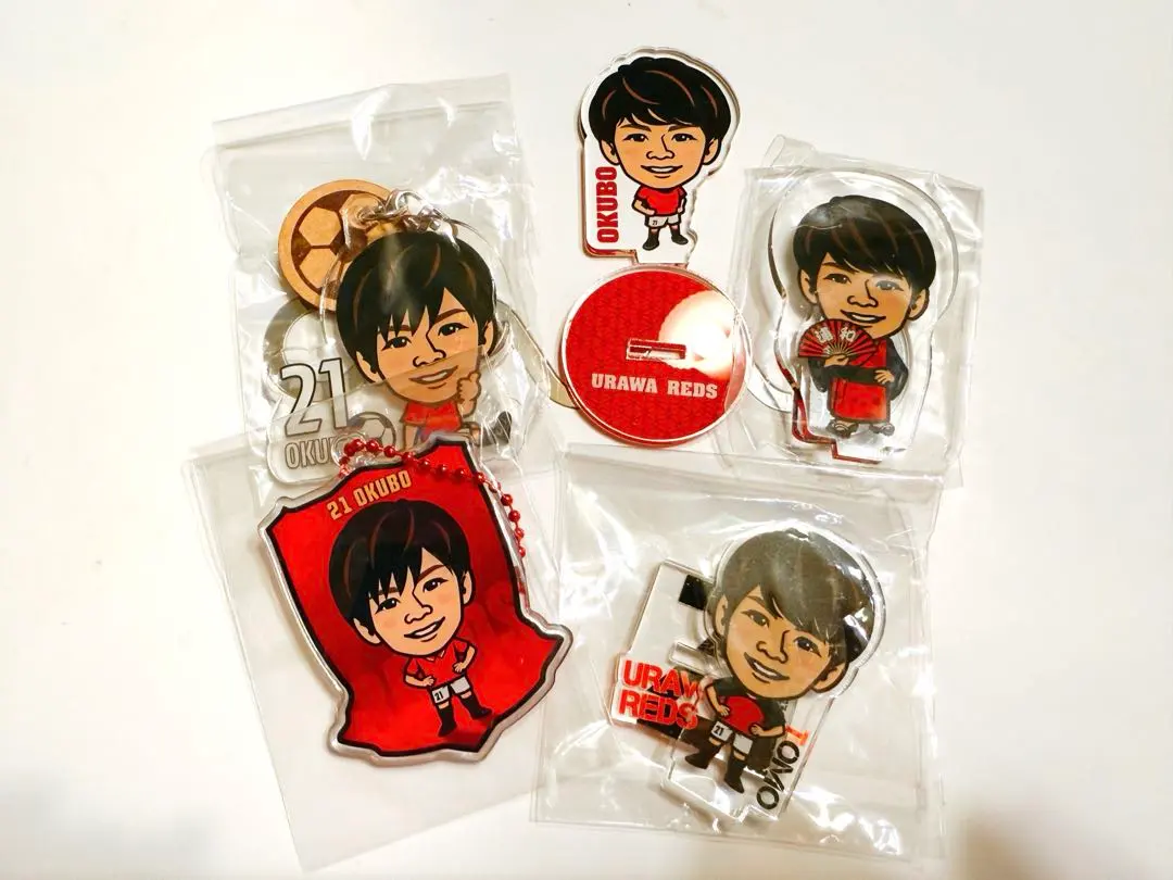 Thumbnail of Brand new, unused Tomoaki Okubo Urawa Red Diamonds player set