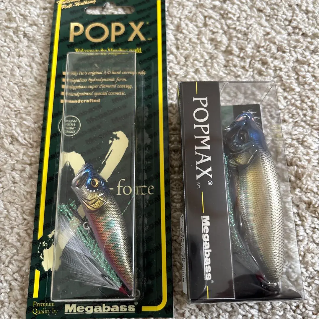 ☆新品☆レア☆岸道サイン入り☆メガバス　ポップマックス　2010虎 ☆新品☆レア☆岸道サイン入り☆メガバス ポップマックス 2010虎