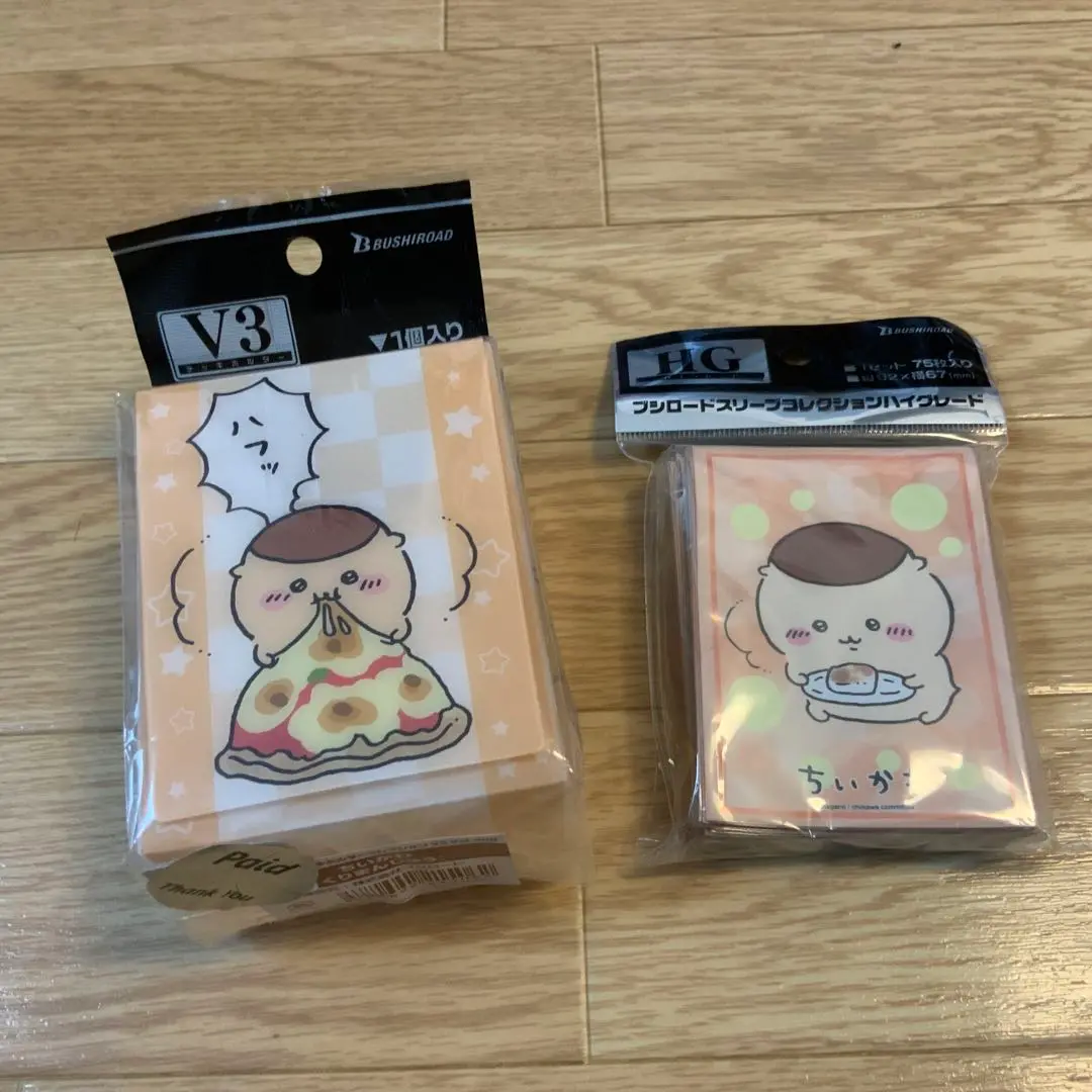 ちいかわ　『ハチワレ』　デッキシールド＆デッキケースセット（未開封） ちいかわ 『ハチワレ』 デッキシールド＆デッキケースセット（未