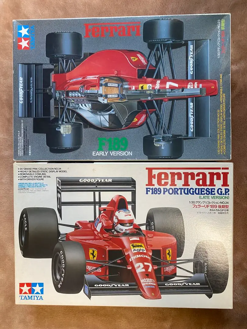 タミヤ1/20フェラーリF189前期型 完成 | 駆け抜ける模型生活