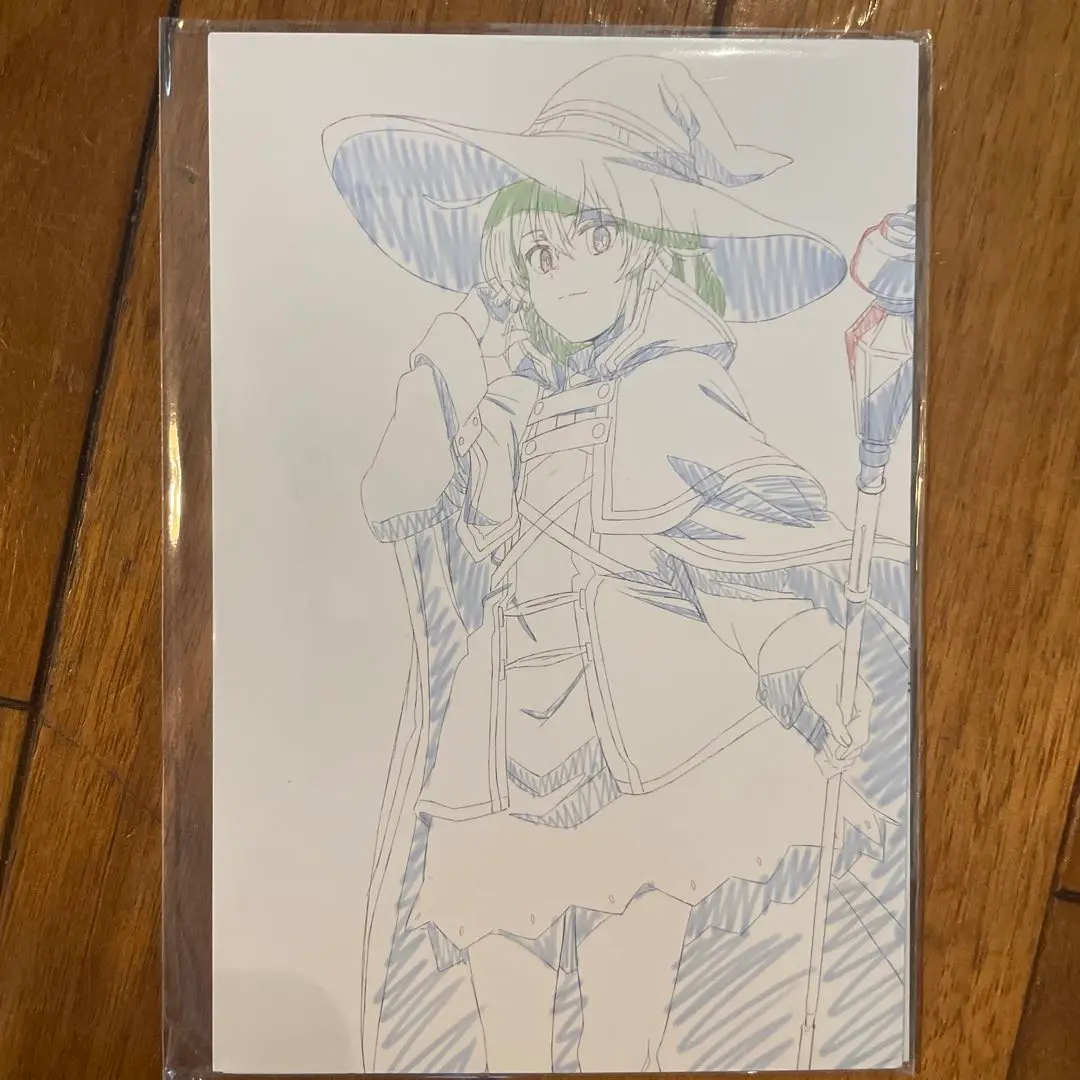 無職転生　アクリル額装入り複製原画　【直筆サイン入り】 アニメイト限定無職転生 本編完結記念 アクリル額装入り複製原画
