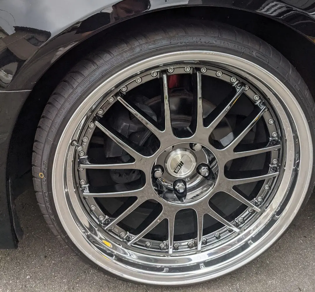 Seiya Mihara 専用SSR プロフェッサー MS1 18in SSR Professor MS1 5x114.3 18X8.5+43 NR Disk Black - Threepieceus