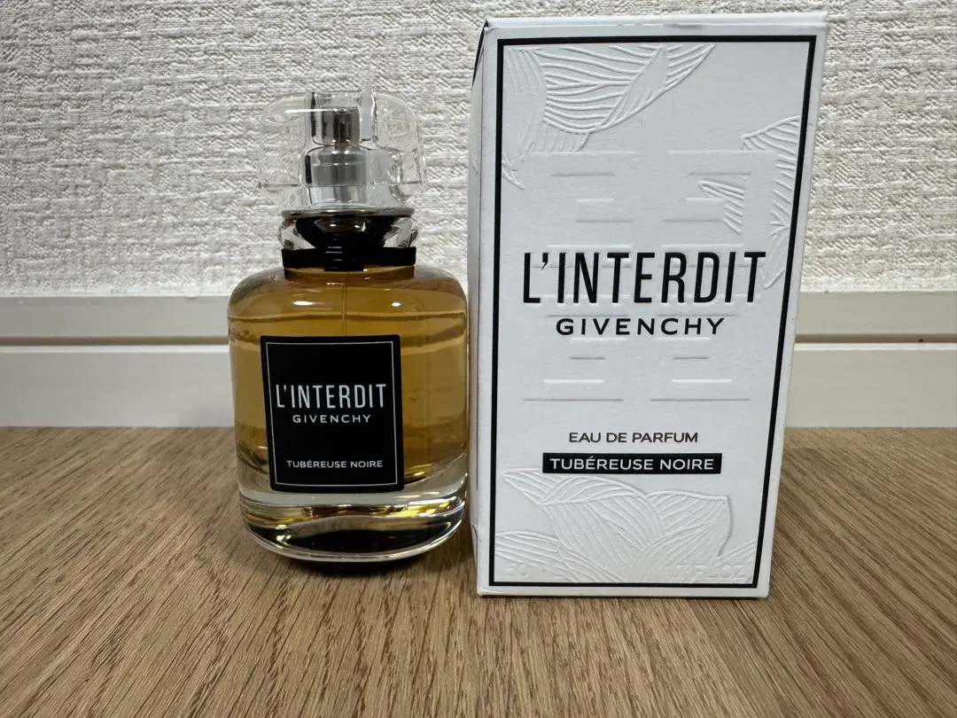 GIVENCHY ランテルディ オーデパルファム チュベローズノワール 50ml 試してみた】ランテルディ オーデパルファム チュベローズ