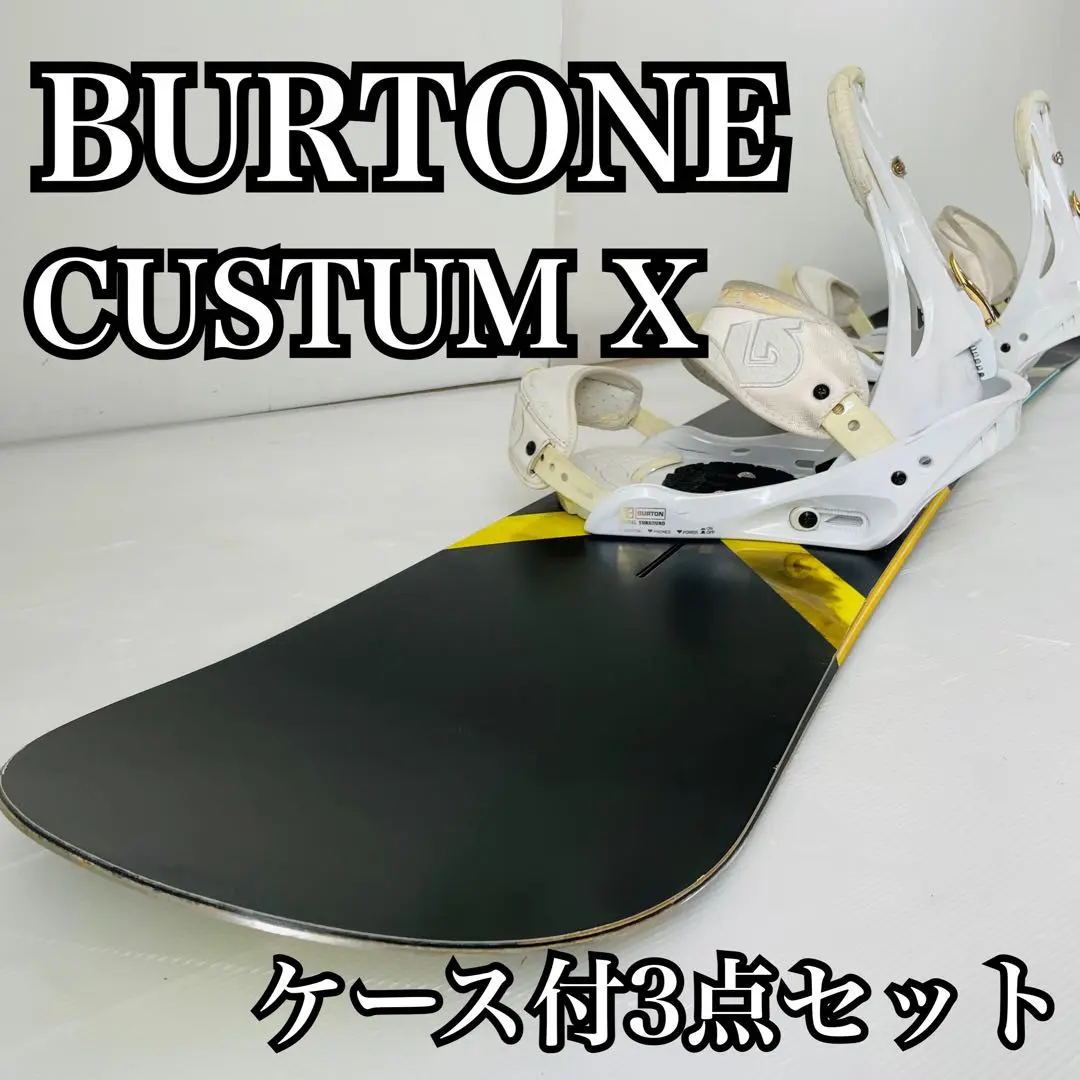 Burton62 Custom Flying V ボード 162cm ケース付き