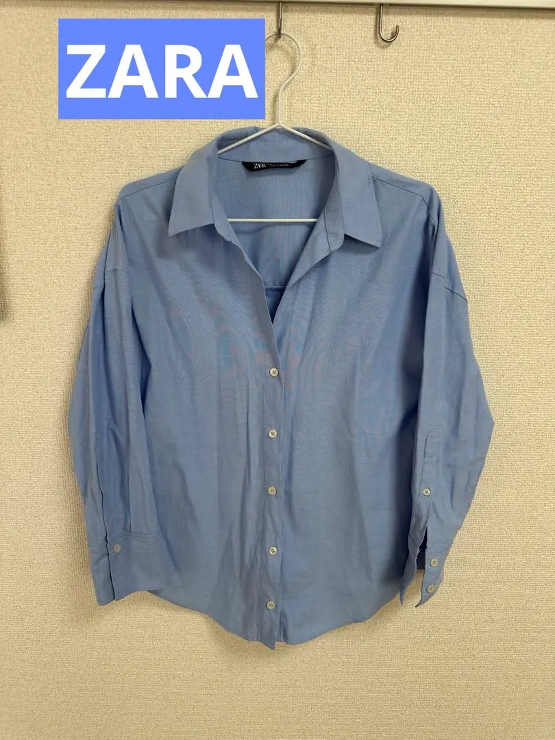 Thumbnail of ZARA Blue Long Sleeve Shirt S