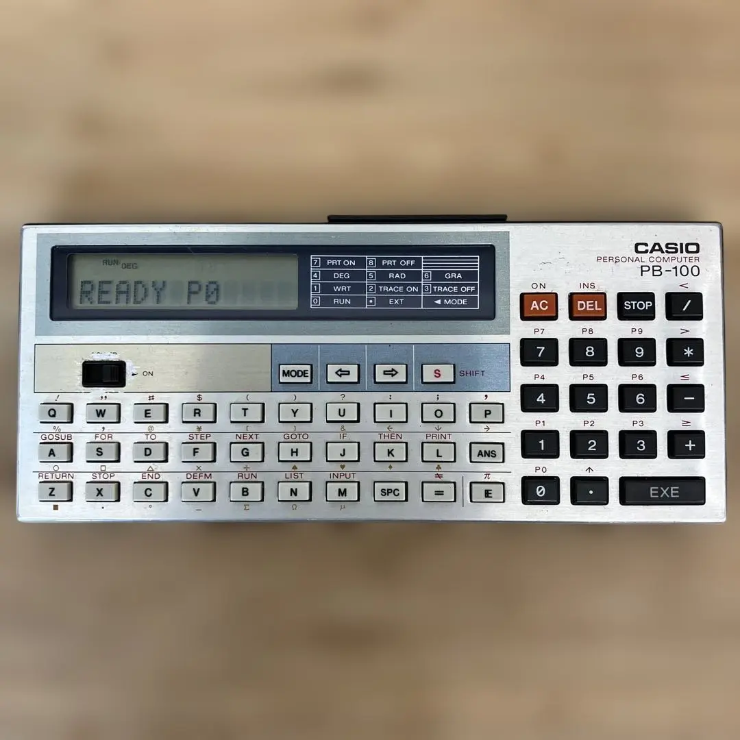 CASIO カシオ PB-100 ポケコン ポケットコンピュータをお買取り