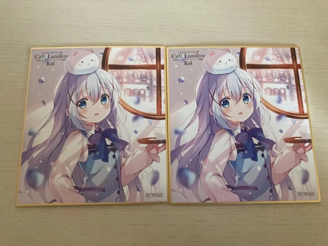 2025年最新】ごちうさ展 色紙 チノの人気アイテム - メルカリ