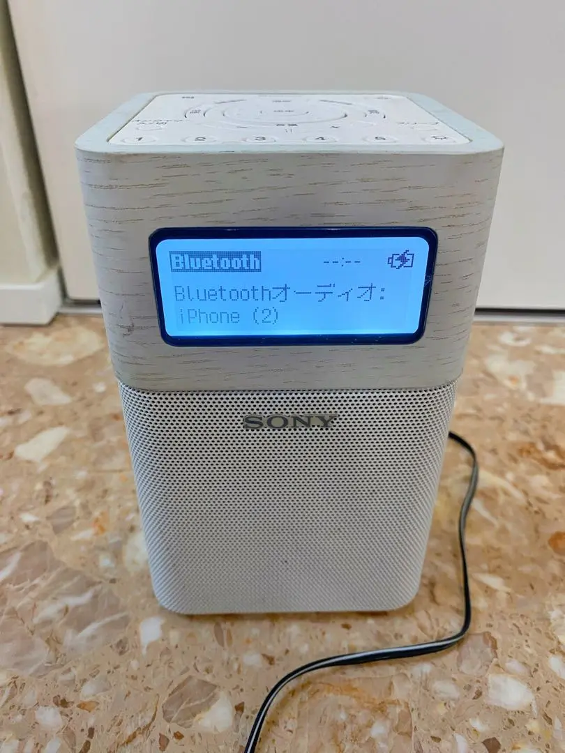 【美品】 SONY SRF-V1BT Bluetooth機能付き ラジオ ワイヤ SONY SRF-V1BT FM/AMラジオ （Bluetooth機能付） - メルカリ