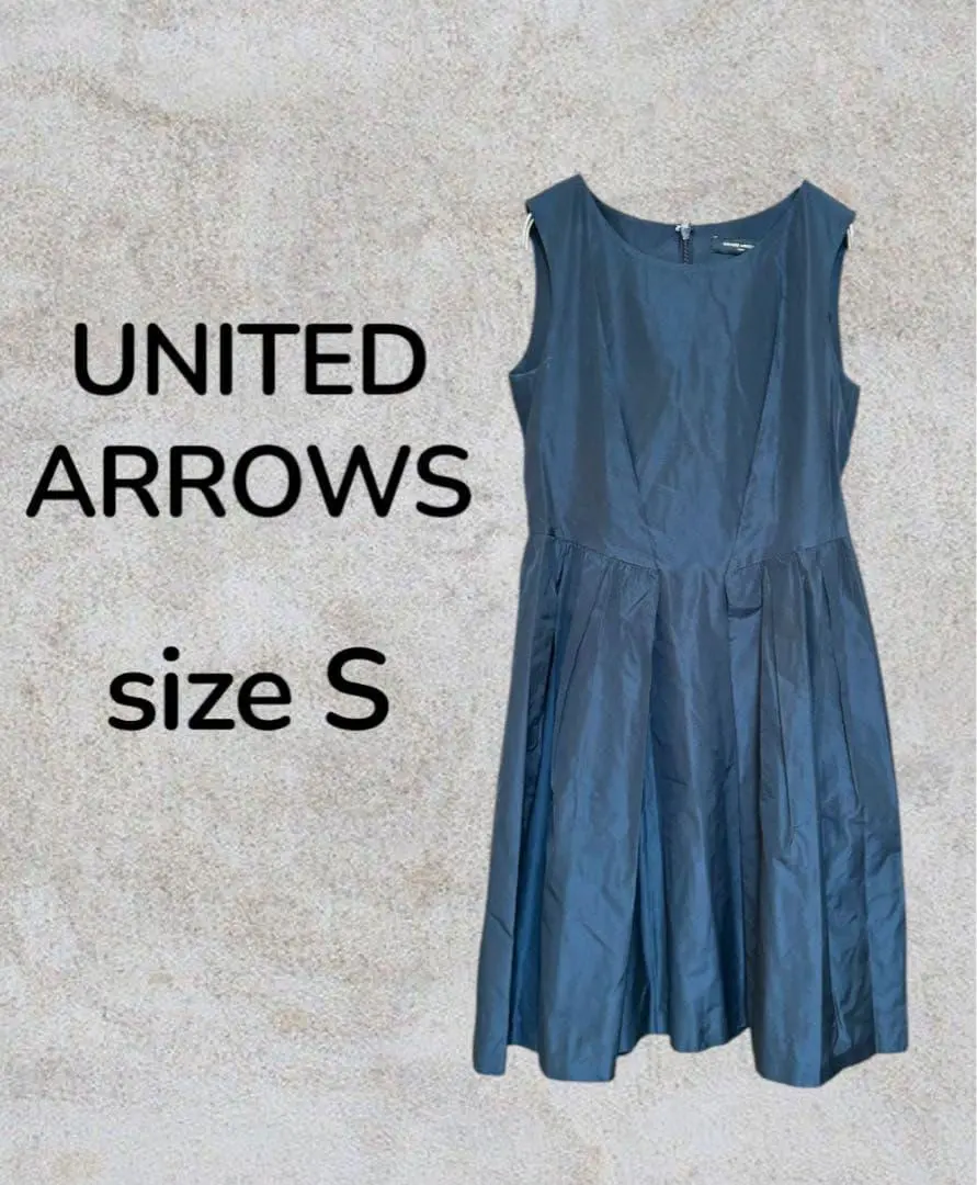 Thumbnail of UNITED ARROWS One-Piece Dress Navy Made in Japan Clean Look Vintage