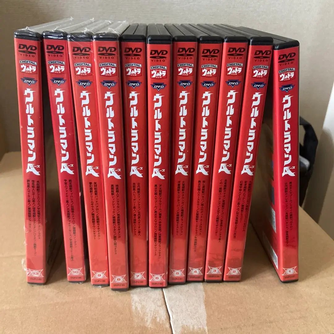 ウルトラマンエース DVD セット 10巻セット 2.4.7巻抜け DVD ウルトラマンA 全巻セット （ウルトラマン X エックス(7枚