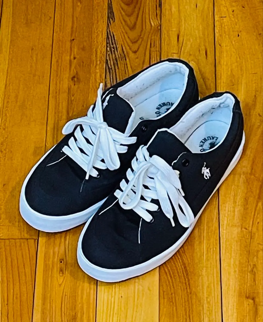 Thumbnail of POLO RALPH LAUREN Canvas Sneakers 27.5cm Black
