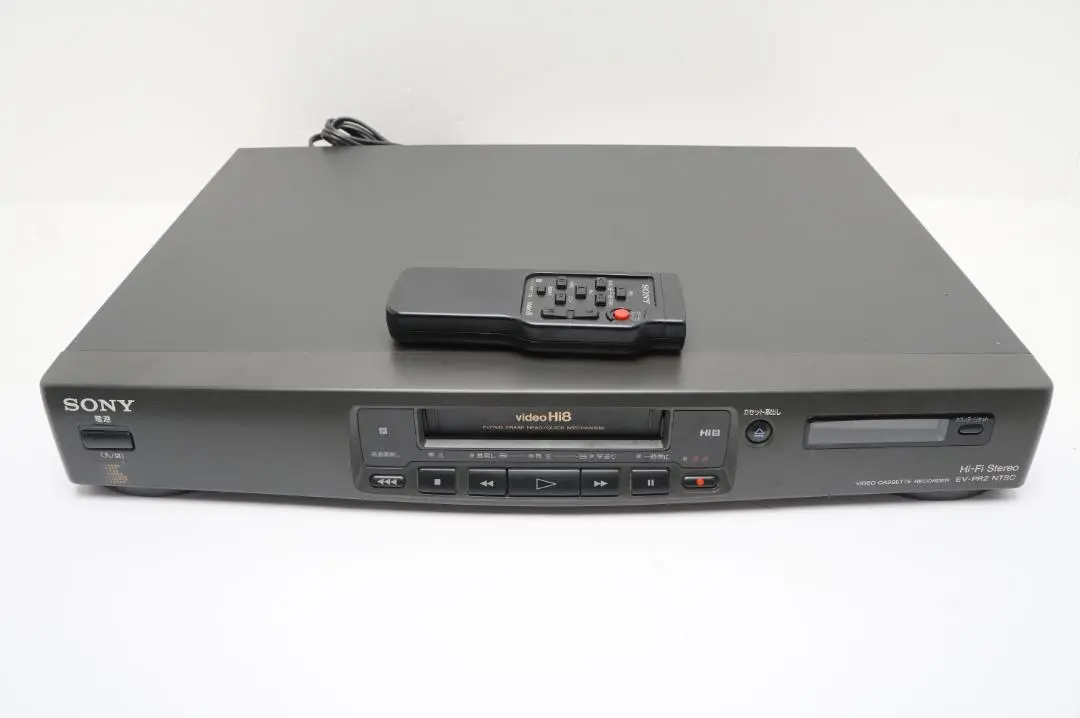 SONY EV-PR1 Hi8/Video8ビデオカセットデッキ/ジャンク Yahoo!オークション - SONY ソニー EV-PR1 Hi8/Video8ビデオ