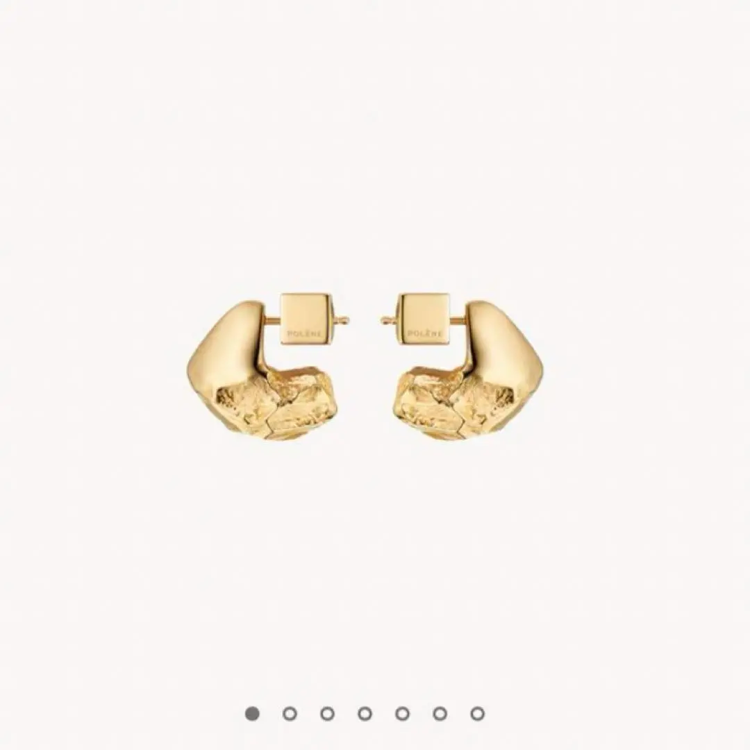 Polene ピアス　正規品　フープ Polène | ピアス - Éole - 24Kゴールドメッキ