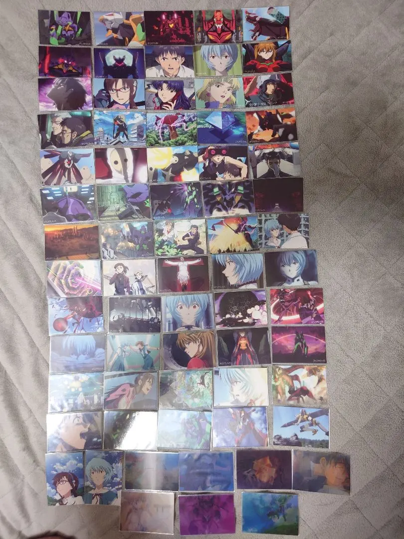Thumbnail of Evangelion: Death (True)² / The End of Evangelion Movie - Calbee Limited Edition Semi-Complete Set of 69 Cards