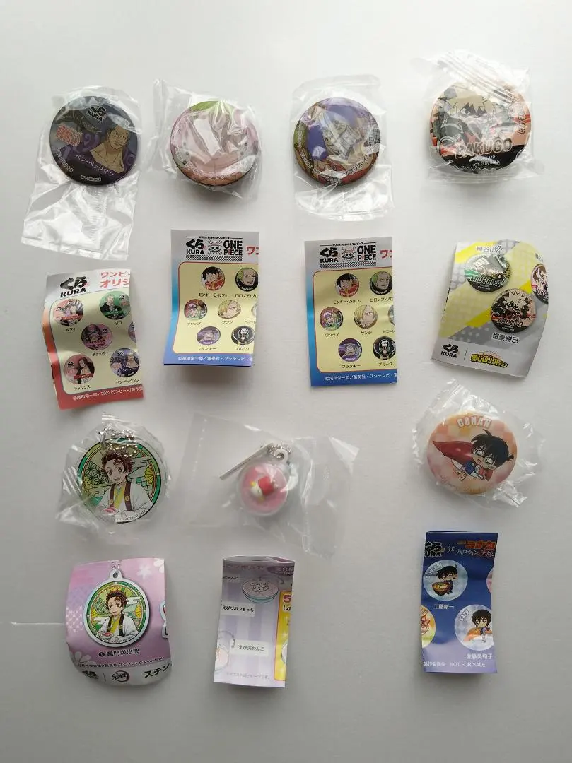 Thumbnail of Unused, Not for Sale, Kura Sushi Bikkura Pon Various Character Campaign Goods