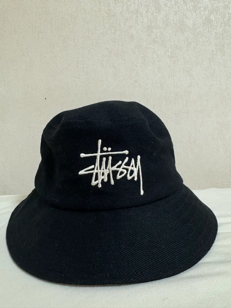 Stussy 斯圖西 水桶帽 黑色 棉 100% 的縮圖