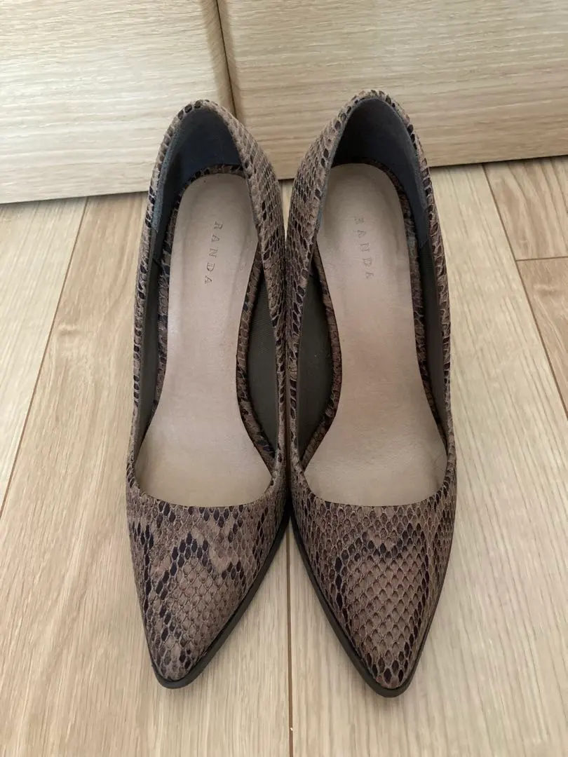 Thumbnail of Snakeskin High Heels RANDA Randa