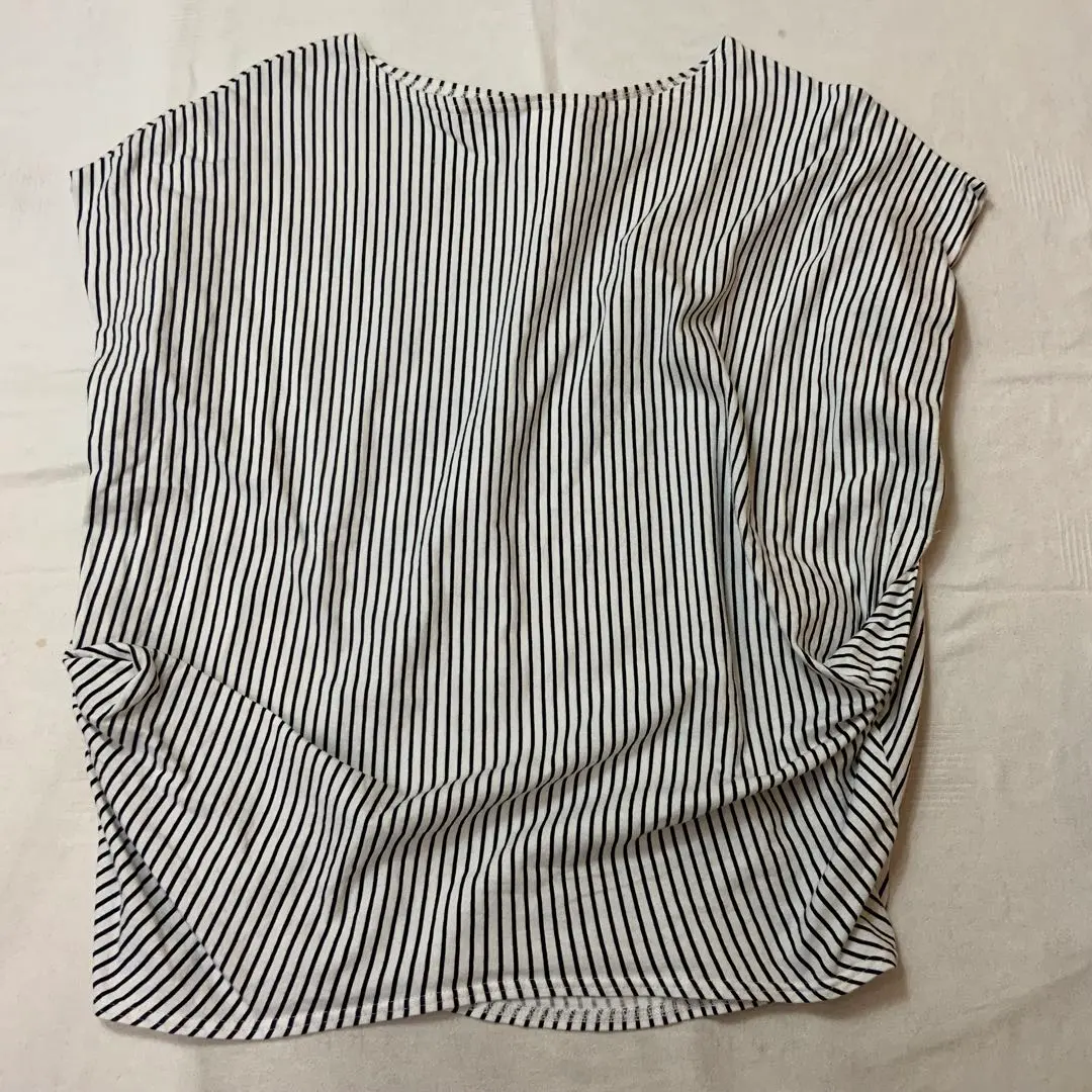 Thumbnail of S/S mizuiroind mizuiroind Short Sleeve Cut and Sew Stripe