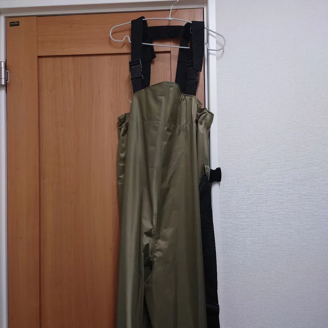 Thumbnail of Olive green, waders, chest waders