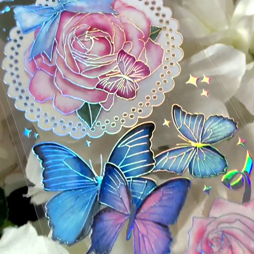 花間蝴蝶 新七天 PET 紙膠帶 1循環 的縮圖