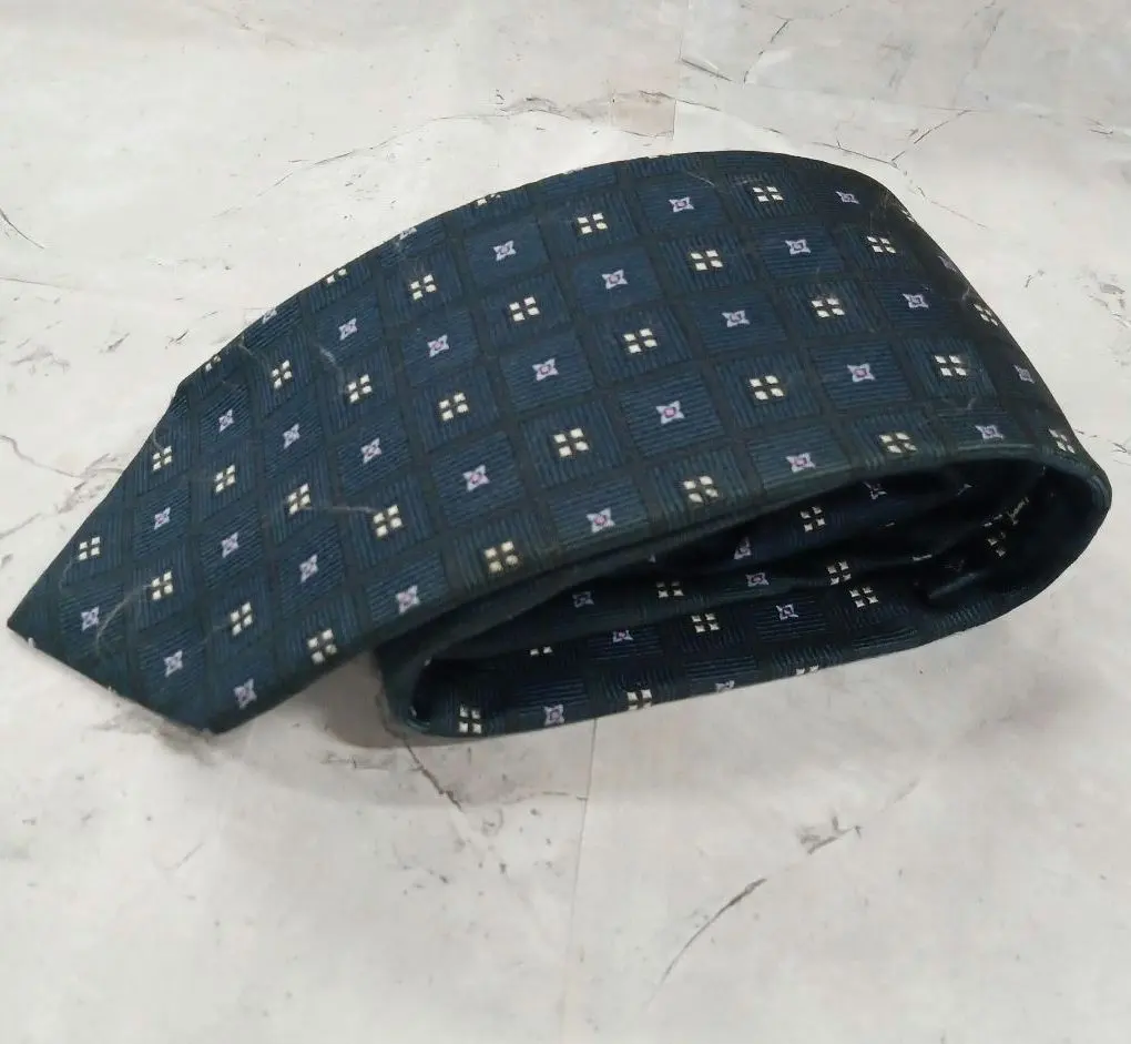 Thumbnail of Trad Factory Necktie, Dark Green, Dot Pattern, Silk 【n872】
