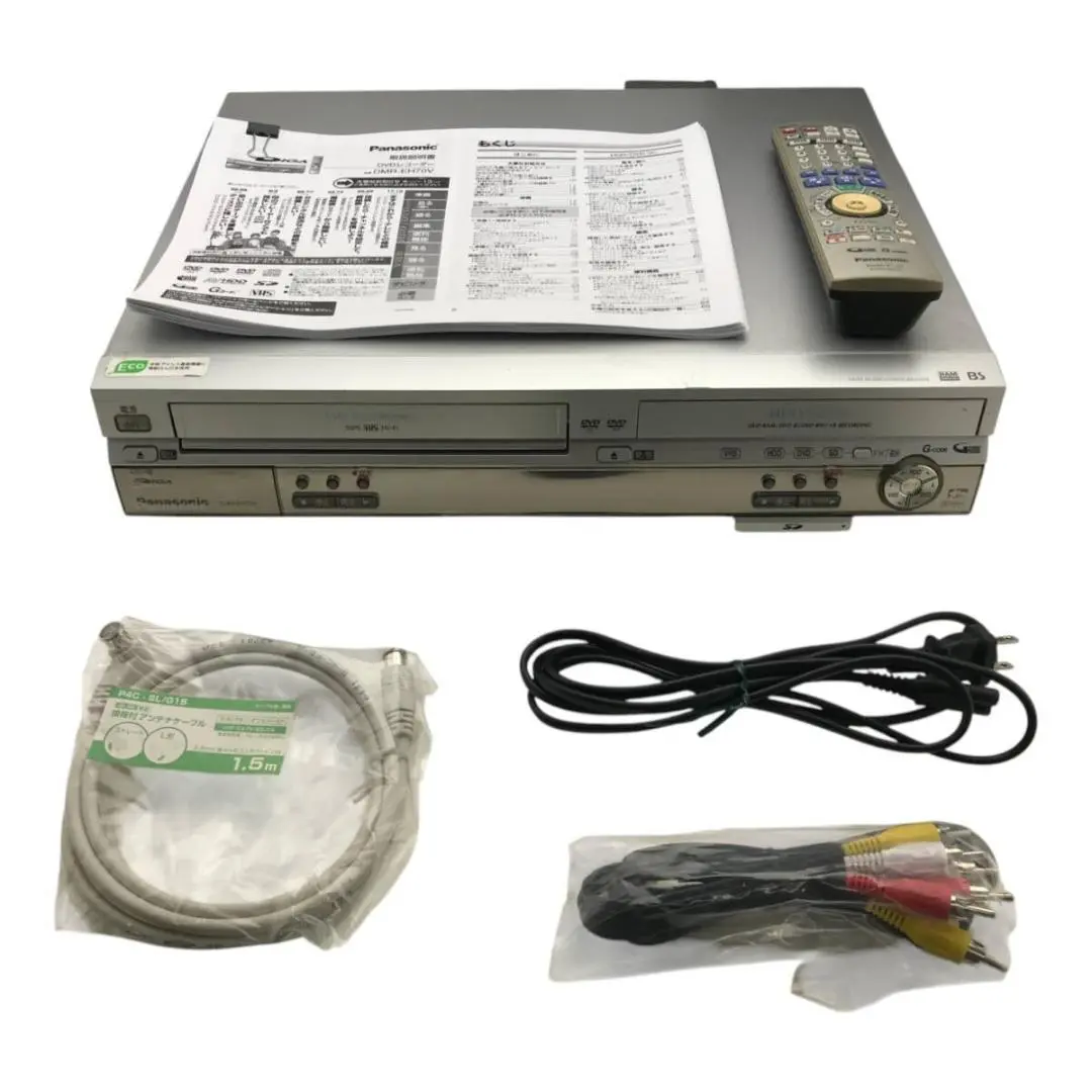 ［Panasonic］ DMR-EH70V VHS/DVD/HDDレコーダー Amazon | Panasonic DIGA DMR-EH70V-S 200GB HDD内蔵ビデオ一
