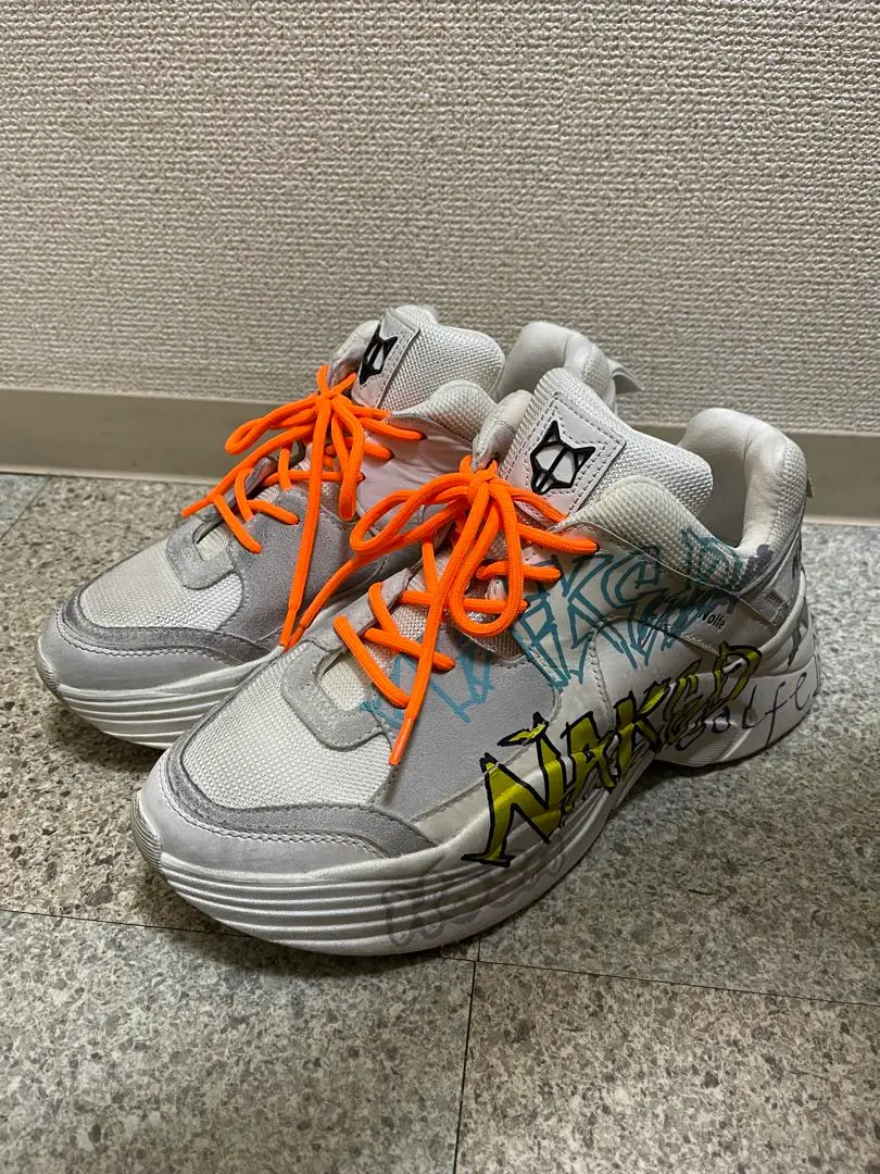 NAKED WOLFE 人気 SPORTY 厚底スニーカー スエード / レザー NAKED WOLFE 人気 SPORTY 厚底スニーカー スエード / レザー