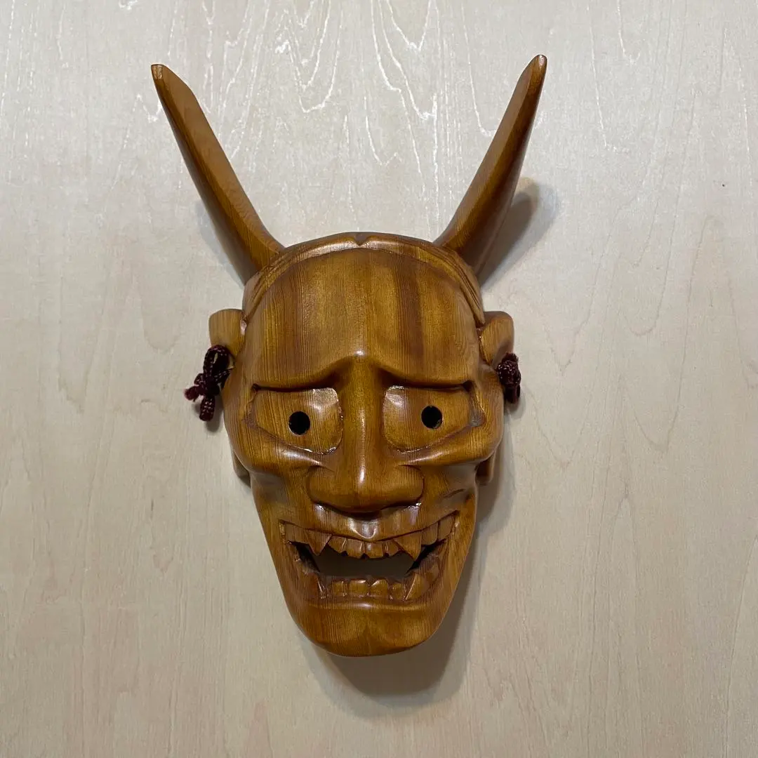 菅原法房 能面 般若 木製 菅原法房 能面 般若 木製 - メルカリ