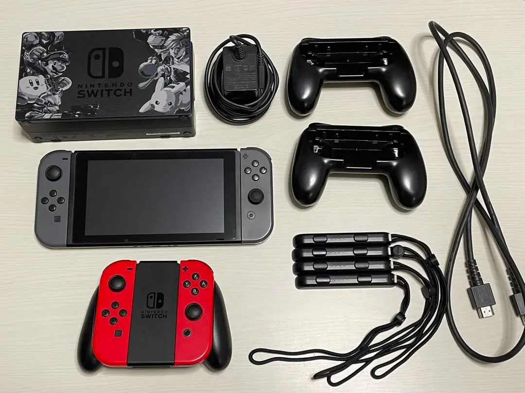 任天堂　Switch 本体　スマブラ　ジョイコン　完品 Amazon.co.jp: Nintendo Switch 大乱闘スマッシュブラザーズ