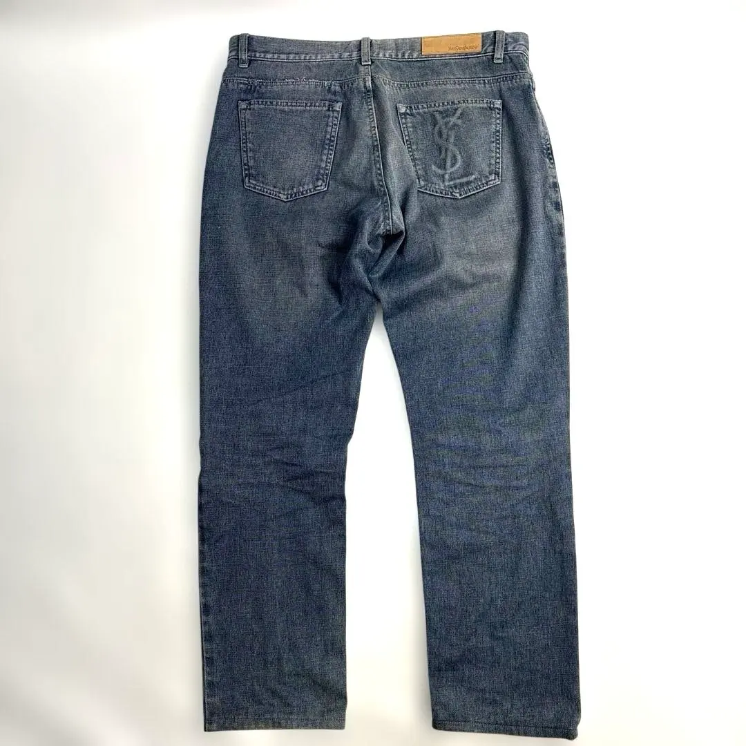 希少 良品 Yves Saint Laurent ストレートデニム ヴィンテージ 希少 良品 Yves Saint Laurent ストレートデニム ヴィンテージ
