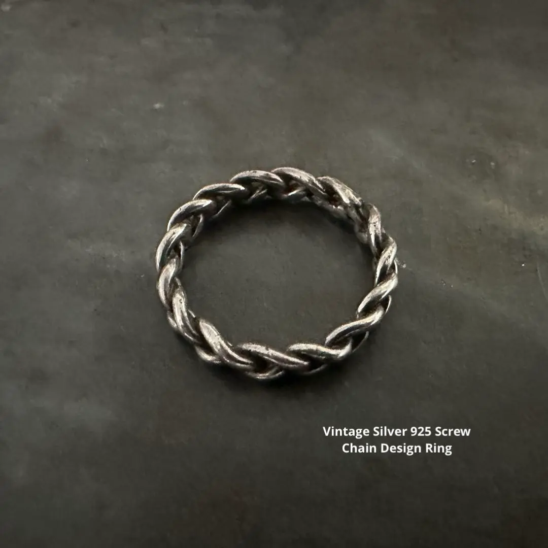 Thumbnail of Rare Vintage Ring Antique American Euro Silver 925