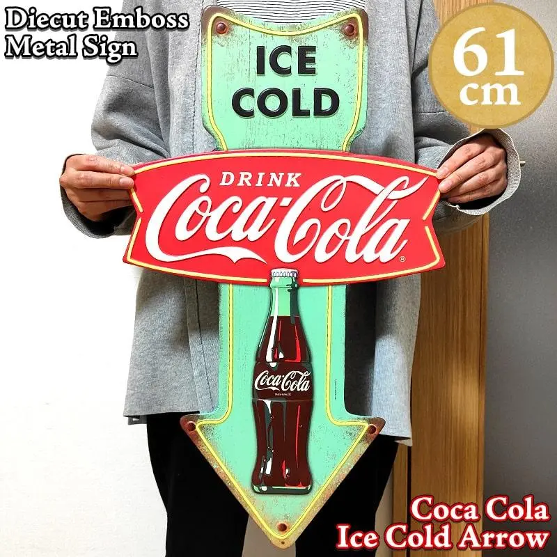 ⭐︎KAZU⭐︎コカコーラ・看板 2025年最新】コカコーラ アロー 看板の人気アイテム - メルカリ