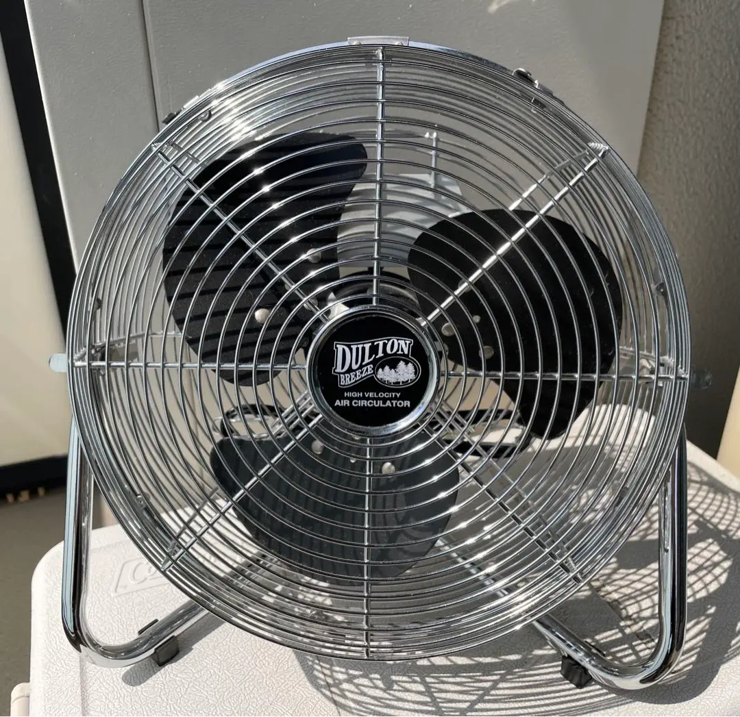 DULTON サーキュレーター シルバー 中古 レトロ DULTON ダルトン 扇風機 サーキュレーター シルバー レトロ
