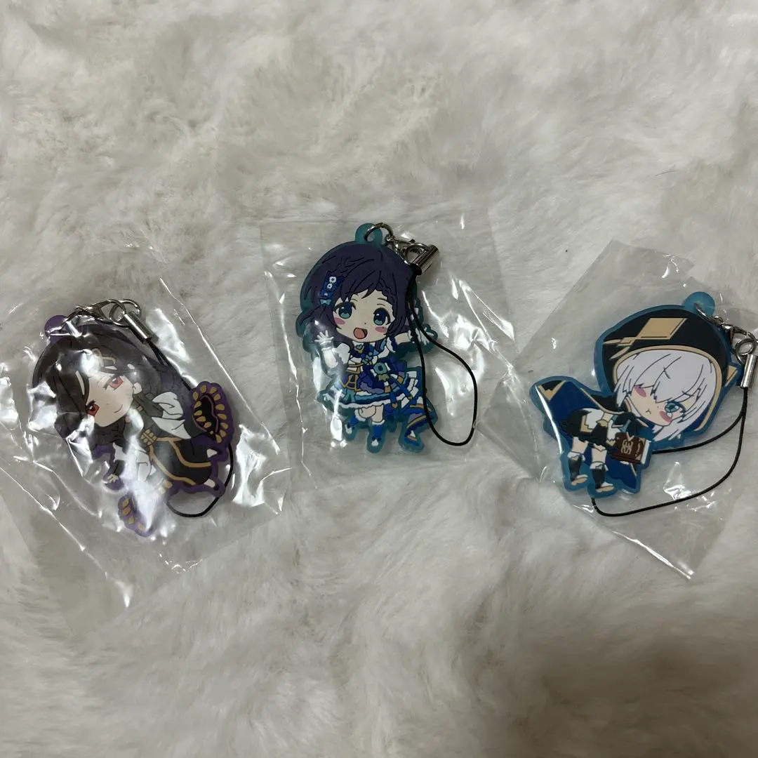 Thumbnail of Nijisanji: Tomoe Shirayuki, Uiha Aiba, Ars Almal, Strap Set
