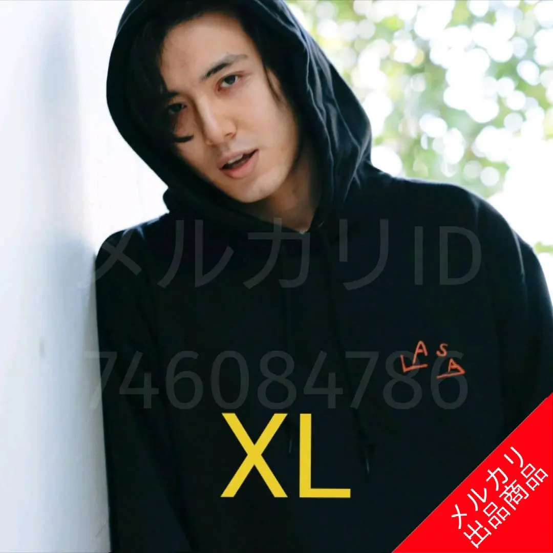 【XL】藤井風 LASAパーカー★ヘンレコ歯ブラシ付き 2025年最新】藤井風 パーカー lasaの人気アイテム - メルカリ