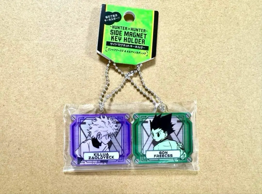 HUNTER×HUNTER サイドマグネットキーホルダー ホログラムステッカー Amazon.co.jp: ハンターハンター サイドマグネットキーホルダー