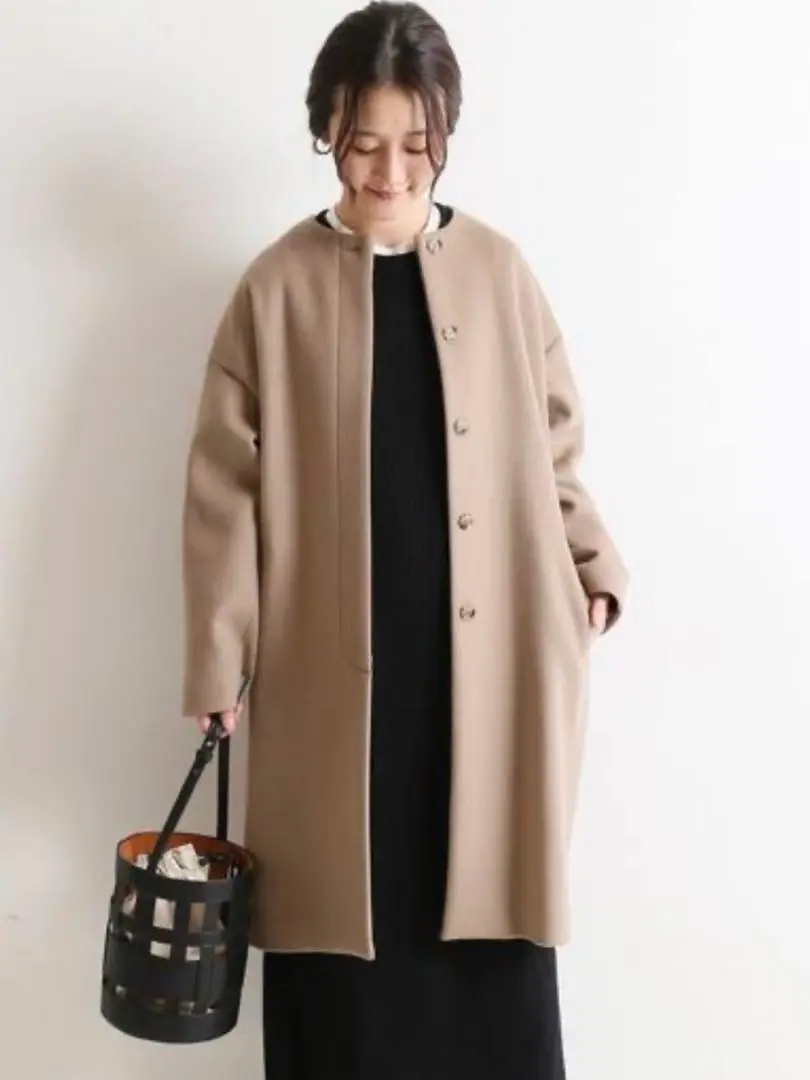 【半額以下！】Plage ハミルトンノーカラーコート plage（プラージュ）｜ノーカラーコート一覧 - WEAR