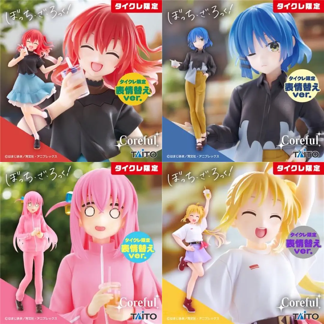 【タイクレ限定】desktop cute喜多+ Coreful 山田　各2計4個 アニメ「ぼっち・ざ・ろっく！」 Desktop Cute フィギュア 喜多