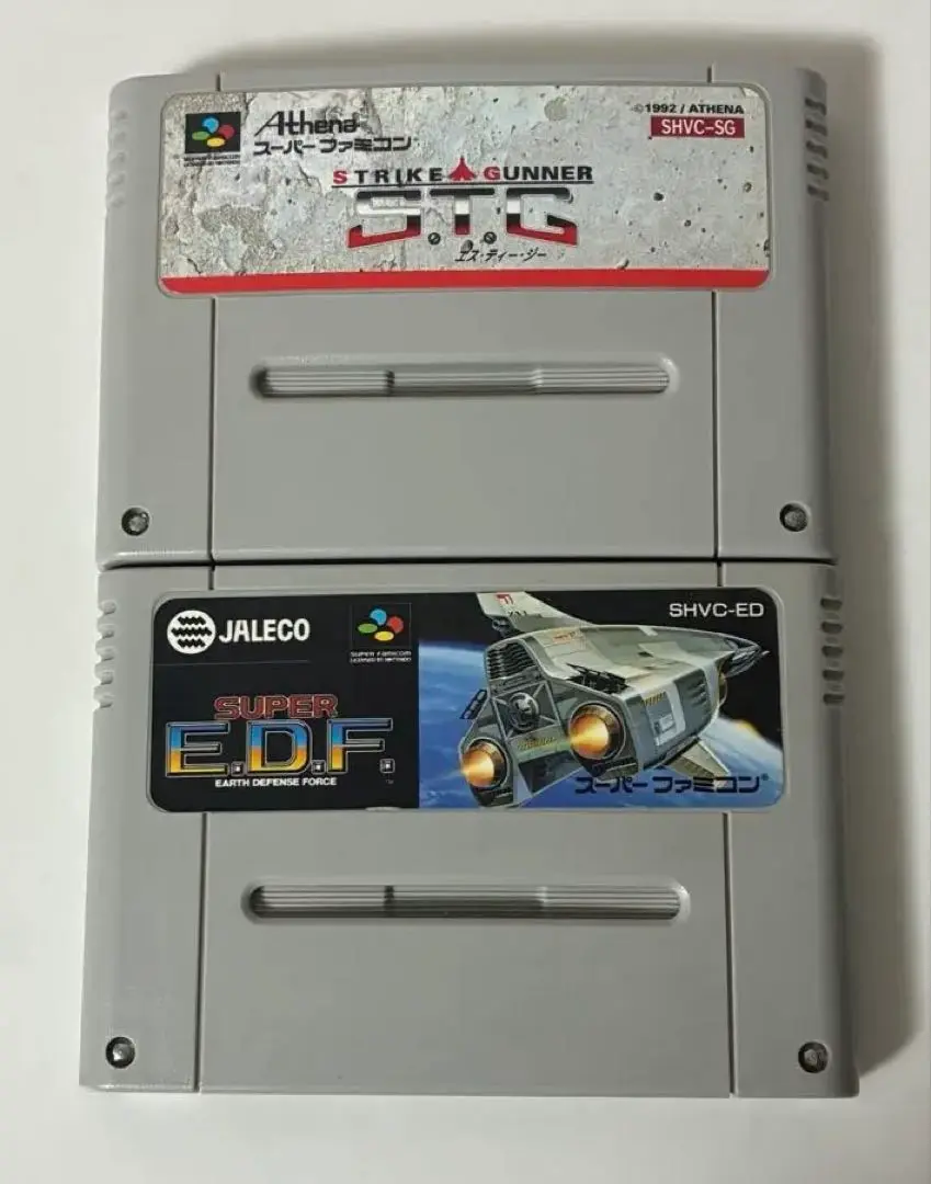 SFC】 SUPER E D F Earth Defence Force （箱説他付き