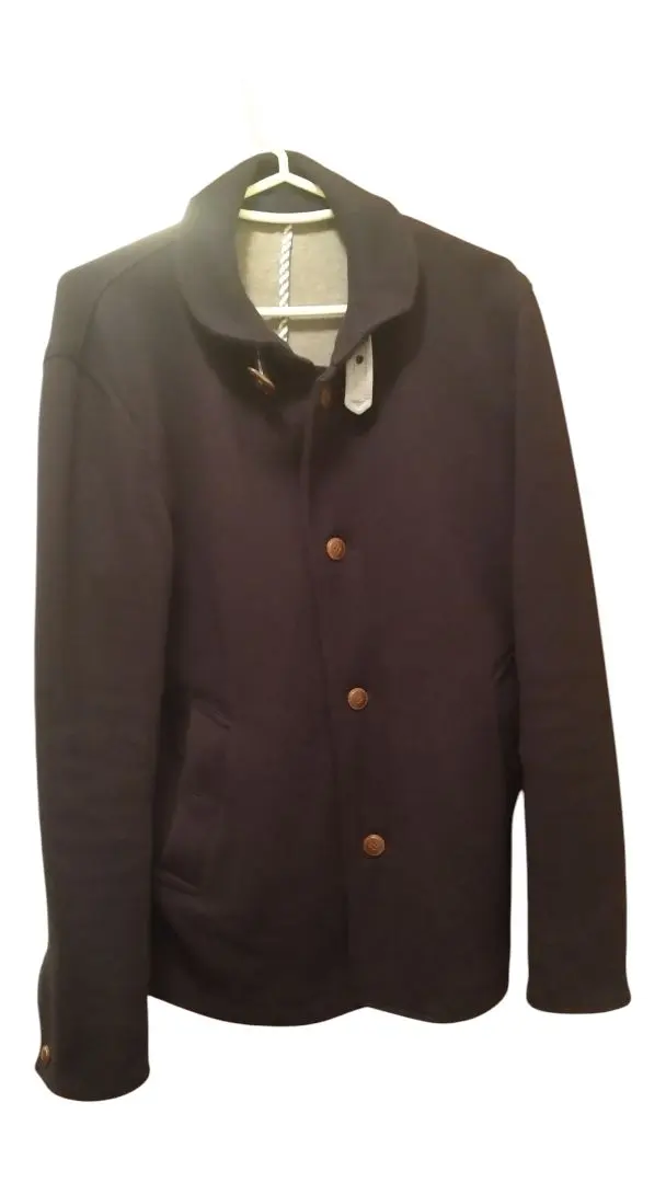 Thumbnail of Green Label Relaxing Navy Jacket Half Coat