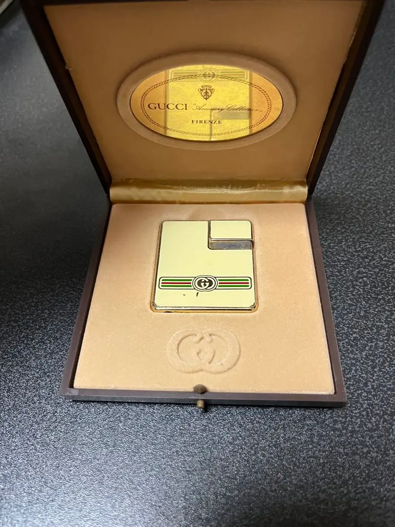 着火確認済 ヴィンテージ GUCCI グッチ スクエア ガスライター ボルドー 2025年最新】グッチ ガスライターの人気アイテム - メルカリ