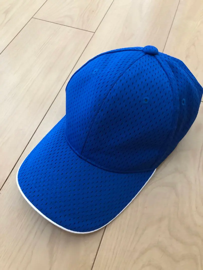 Thumbnail of Blue mesh cap, made in Vietnam