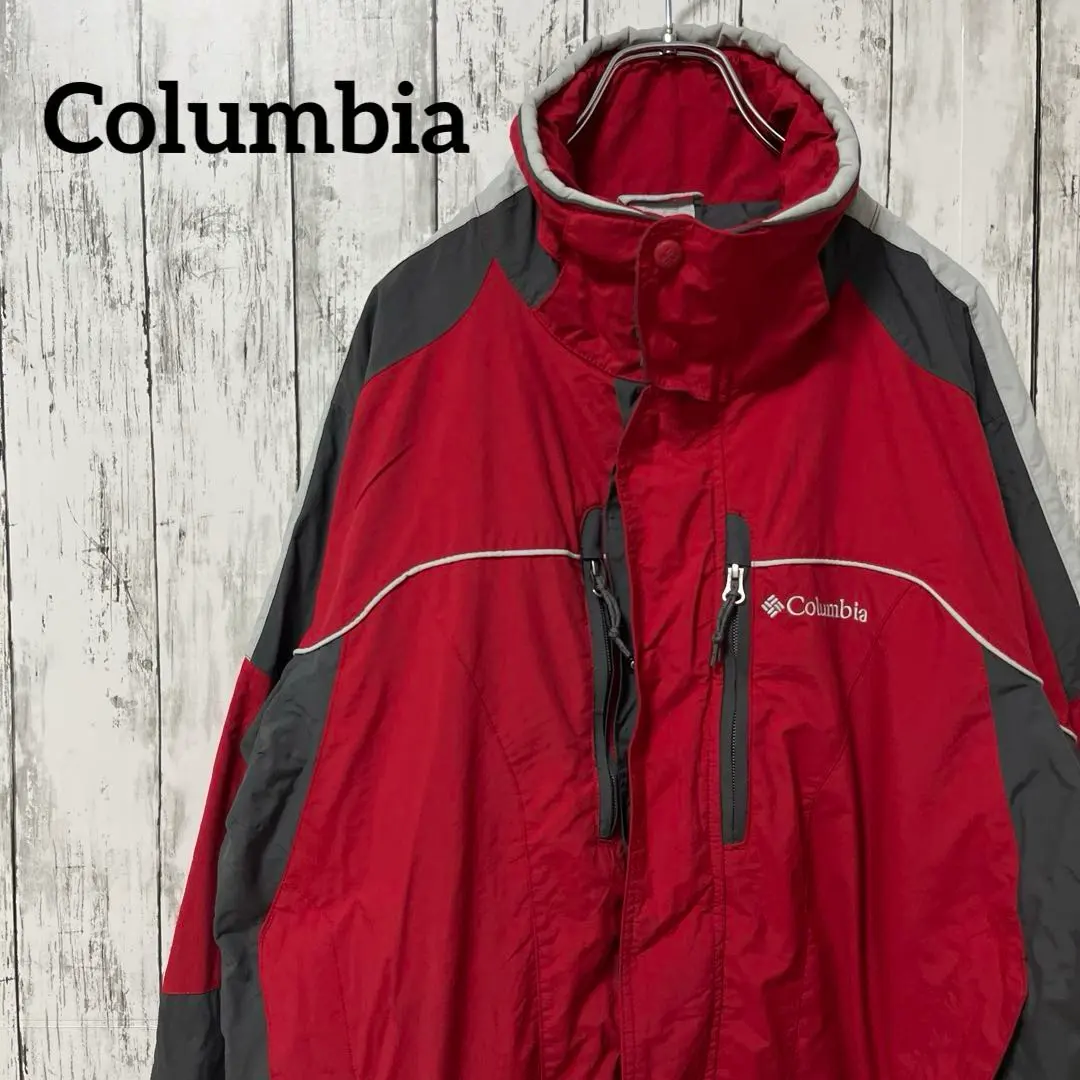 Thumbnail of C2734 Columbia Nylon Jacket Shell Jacket Red
