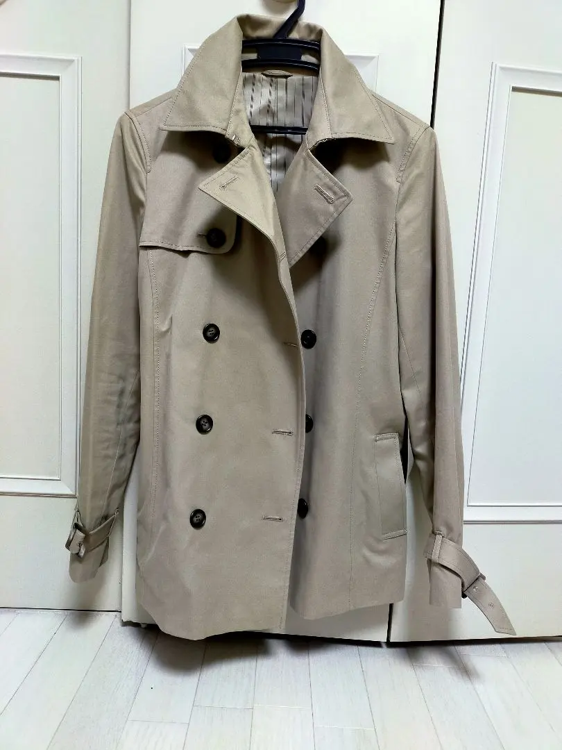 Thumbnail of Anei Half Coat Trench Beige Khaki