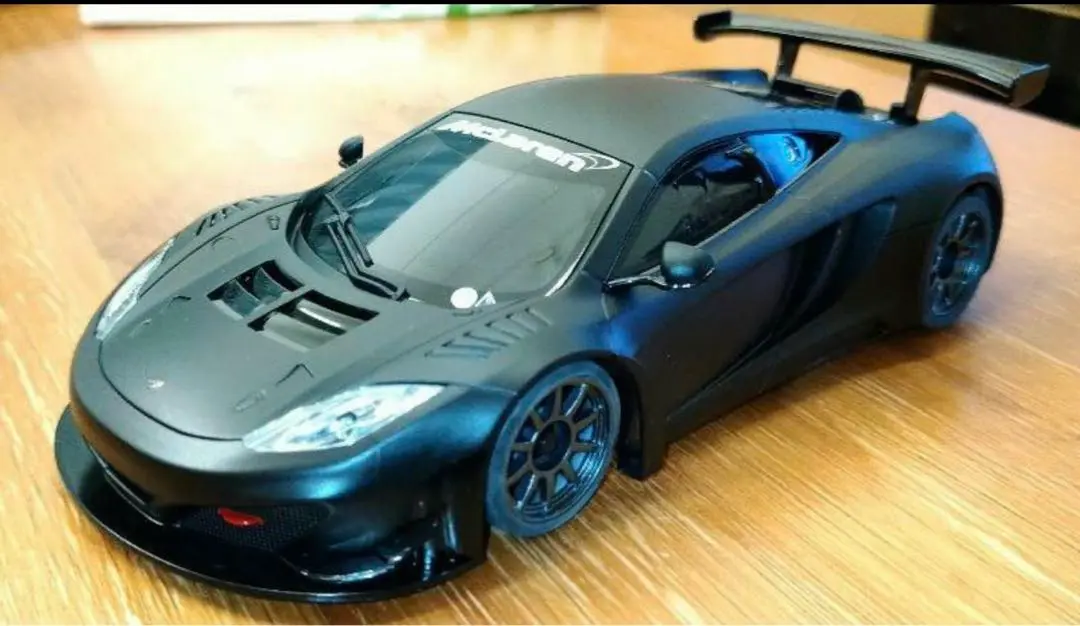 京商ミニッツMcLaren12Cブラック Kyosho MINI-Z RWD McLaren 12C GT3 2013 - Matte Black