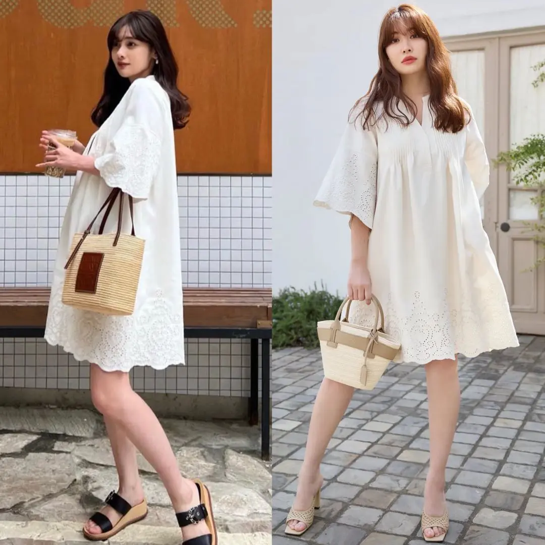 売れ筋介護用品も！ 2025年最新】embroidery poplin mini dressの人気アイテム ワンピース