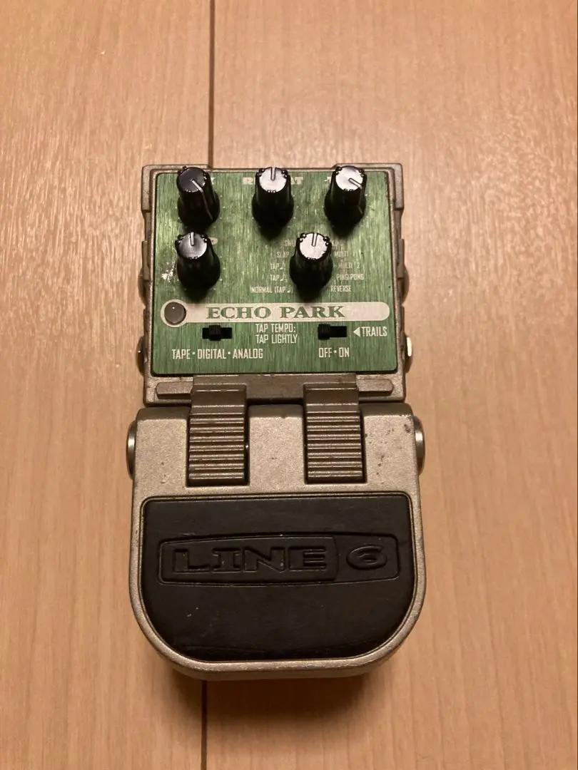 LINE 6 ECHO PARK ギターエフェクター Line 6 Echo Park Review - YouTube