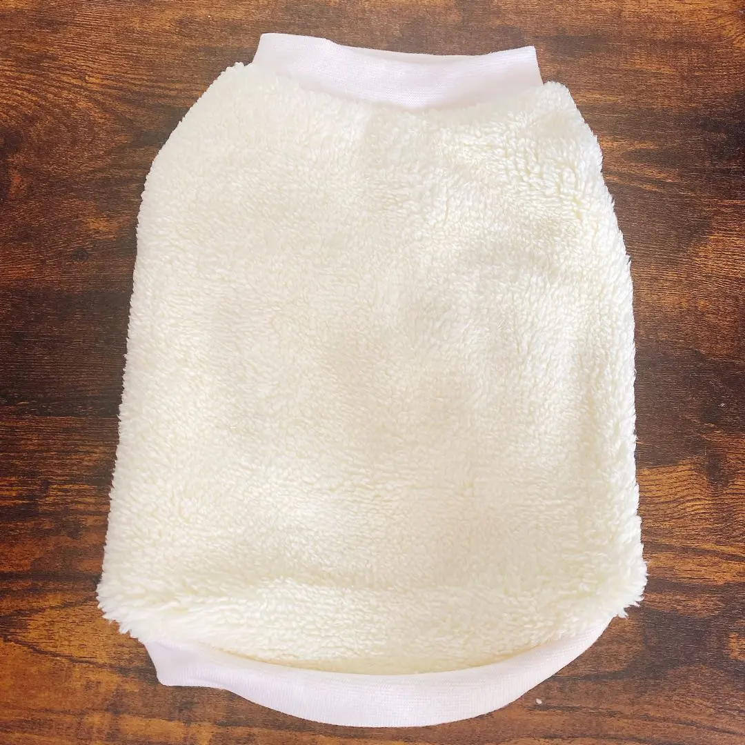 Thumbnail of Dog Clothes Autumn Winter Fleece Sweater Coat Small Dog Fluffy Warm Jacket