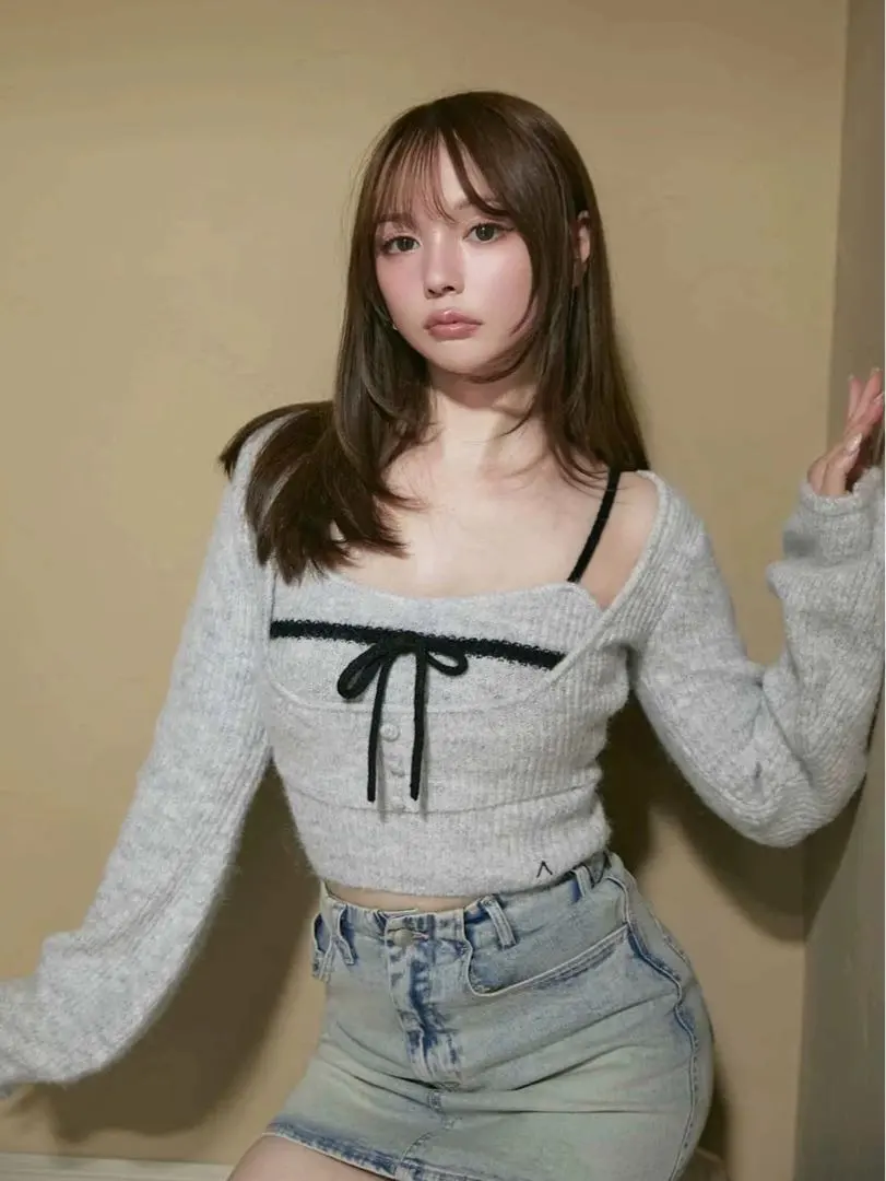 ANDMARY Natalie 緞帶套裝 的縮圖